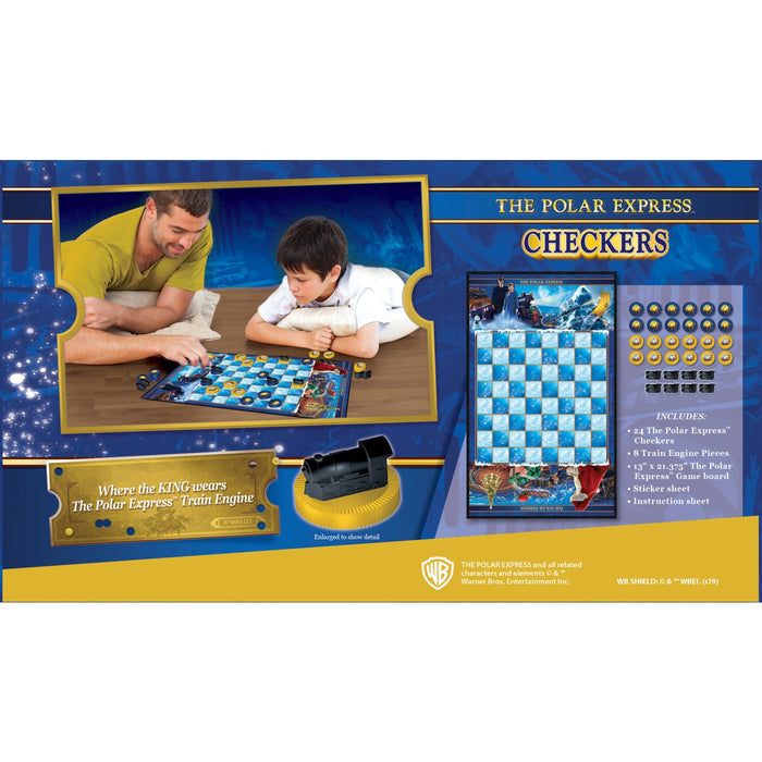 The Polar Express Checkers Board Game - Just $19.99! Shop now at Retro Gaming of Denver