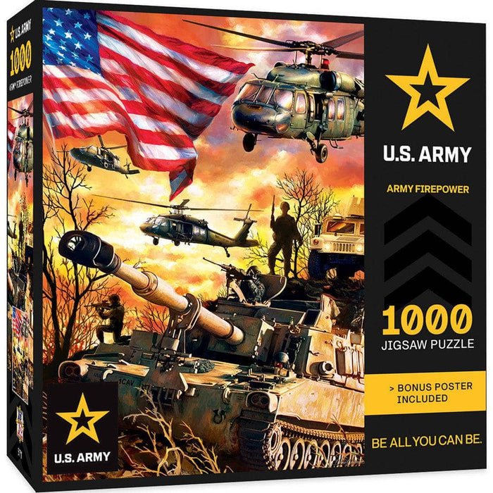 U.S. Army - Army Firepower 1000 Piece Jigsaw Puzzle - for just $16.99! 