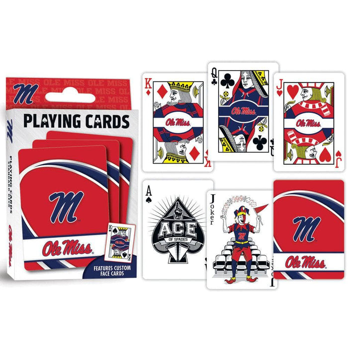 Ole Miss Rebels Playing Cards - 54 Card Deck - for just $7.99! 