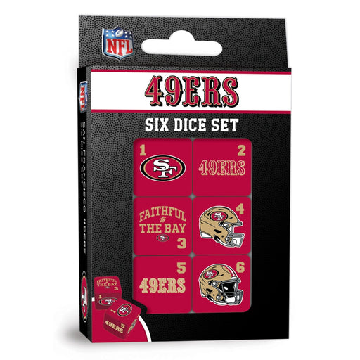 San Francisco 49ers Dice Set - 19mm - for just $7.99! 