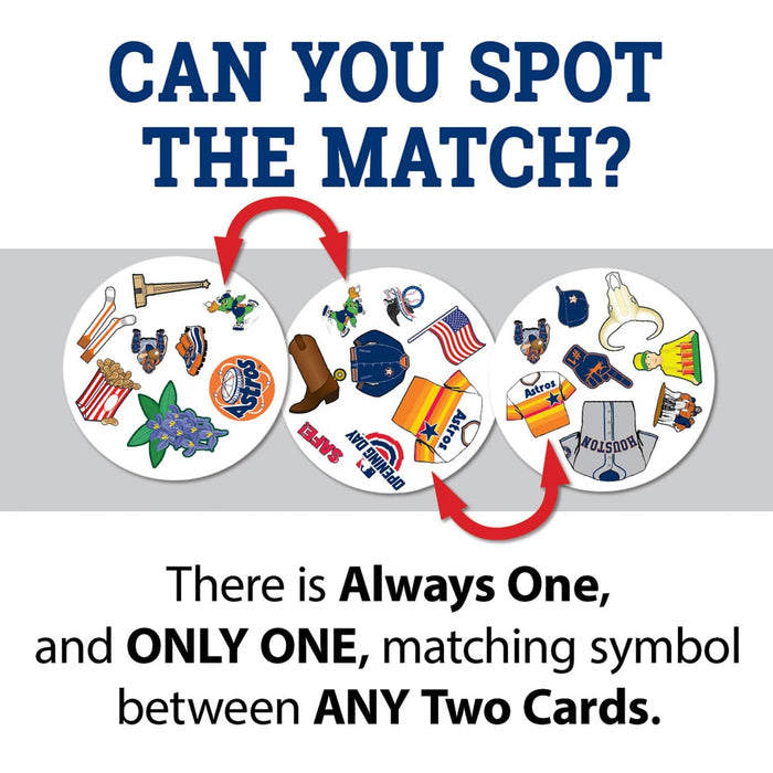 Houston Astros Spot It! Card Game - for just $16.99! 
