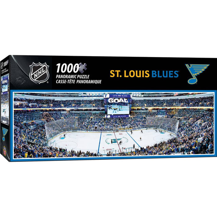 St. Louis Blues - 1000 Piece Panoramic Jigsaw Puzzle - for just $19.99! 