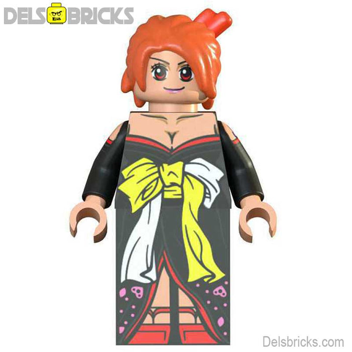 Nami Dress Lego Minifigures - Join the Adventure! 🌊🏴‍☠️ (Lego-Compatible Minifigures) - Premium Minifigures - Just $4.99! Shop now at Retro Gaming of Denver