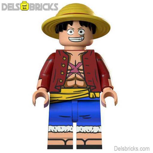 Monkey D Luffy One Piece Anime Minifigures Lego-Compatible Minifigures - Premium Minifigures - Just $4.99! Shop now at Retro Gaming of Denver