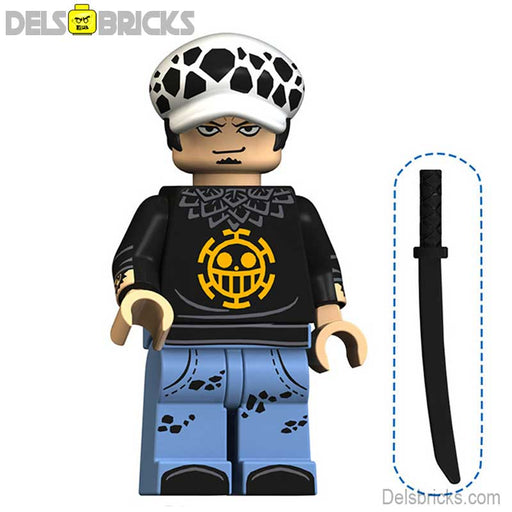 Trafalgar D. Water Law ONE PIECE Anime Minifigure (Lego-Compatible Minifigures) - Premium Minifigures - Just $4.99! Shop now at Retro Gaming of Denver
