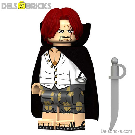 Shanks from ONE PIECE Anime Custom Lego Minifigures - Premium Minifigures - Just $4.99! Shop now at Retro Gaming of Denver