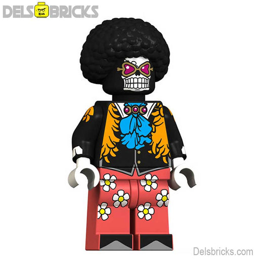 Brook from ONE PIECE Anime Lego Minifigures custom toys x-mas - Premium Minifigures - Just $4.99! Shop now at Retro Gaming of Denver