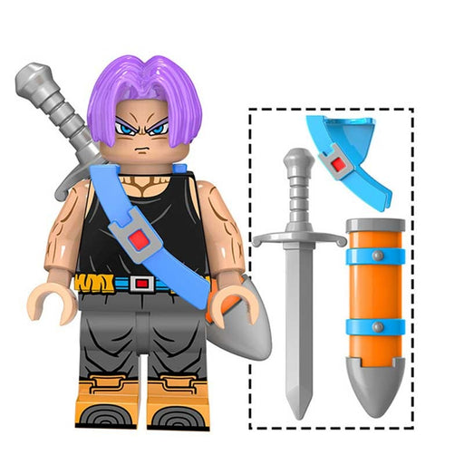 Trunks Dragon Ball Z Lego-Compatible Minifigures - Premium Minifigures - Just $4.99! Shop now at Retro Gaming of Denver