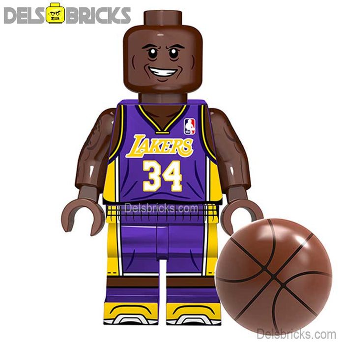 Shaquille O'Neal Lego Minifigures Custom Toys Sports Icons Basketball - Just $4.50! Shop now at Retro Gaming of Denver