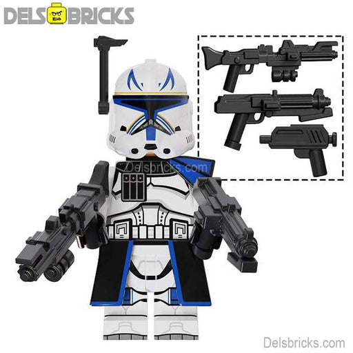 Captain Rex 501st Legion Clone trooper Phase 2 Lego Minifigures Custom Toys - Just $4.50! Shop now at Retro Gaming of Denver