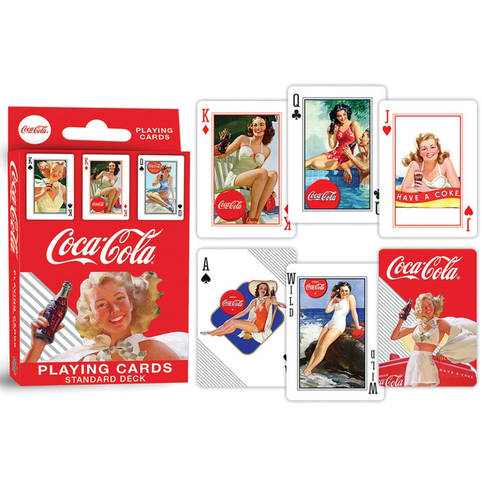 Coca-Cola Classic Ads Playing Cards - 54 Card Deck - for just $7.99! 