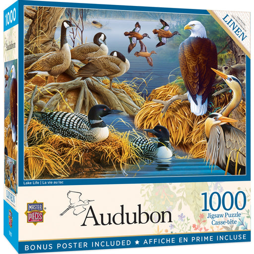 Audubon - Lake Life 1000 Piece Jigsaw Puzzle - Just $16.99! Shop now at Retro Gaming of Denver