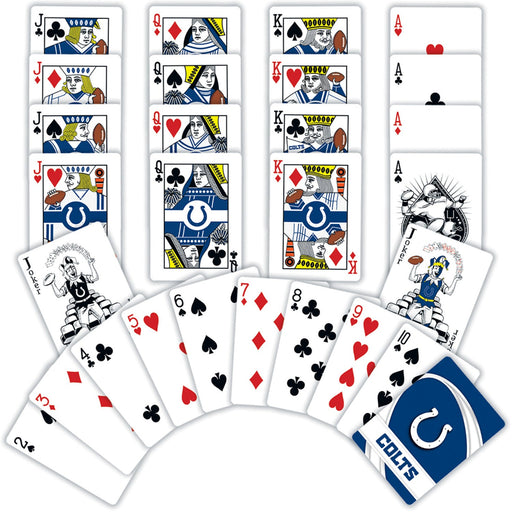 Indianapolis Colts Playing Cards - 54 Card Deck - Just $6.99! Shop now at Retro Gaming of Denver