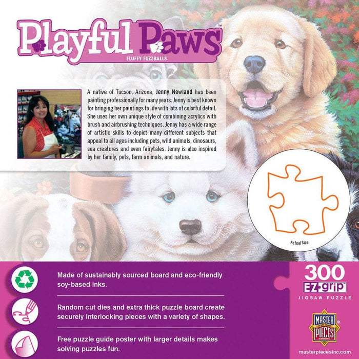 Playful Paws - Fluffy Fuzzballs 300 Piece EZ Grip Jigsaw Puzzle - for just $14.99! 