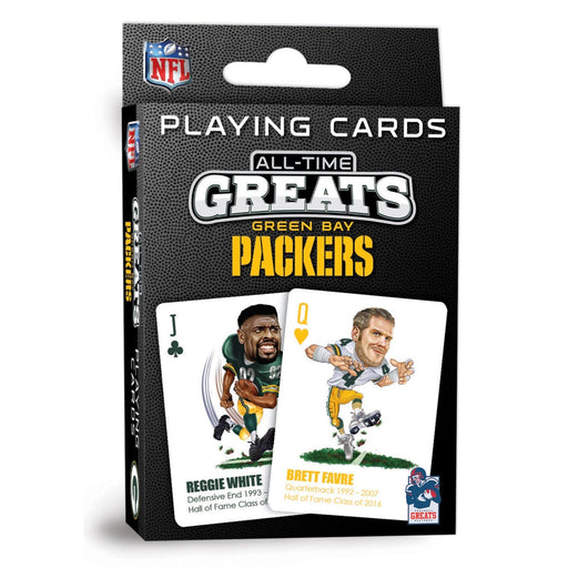 Green Bay Packers All-Time Greats Playing Cards - 54 Card Deck - for just $9.99! 