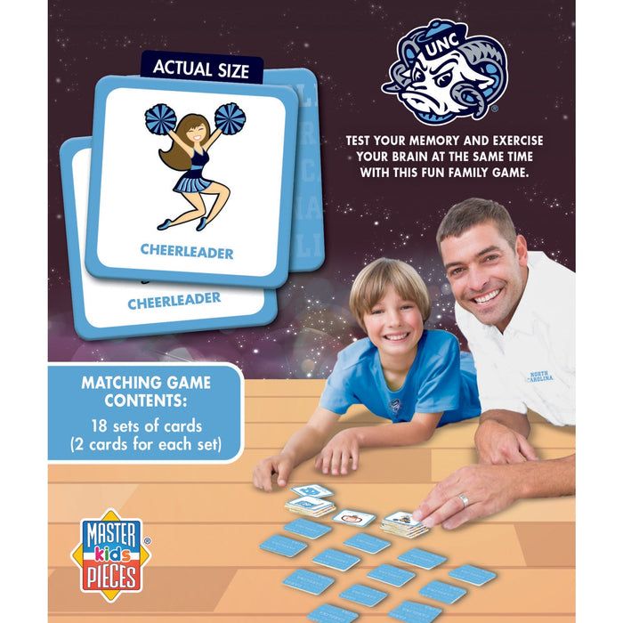 UNC Tar Heels Matching Game - Just $12.99! Shop now at Retro Gaming of Denver