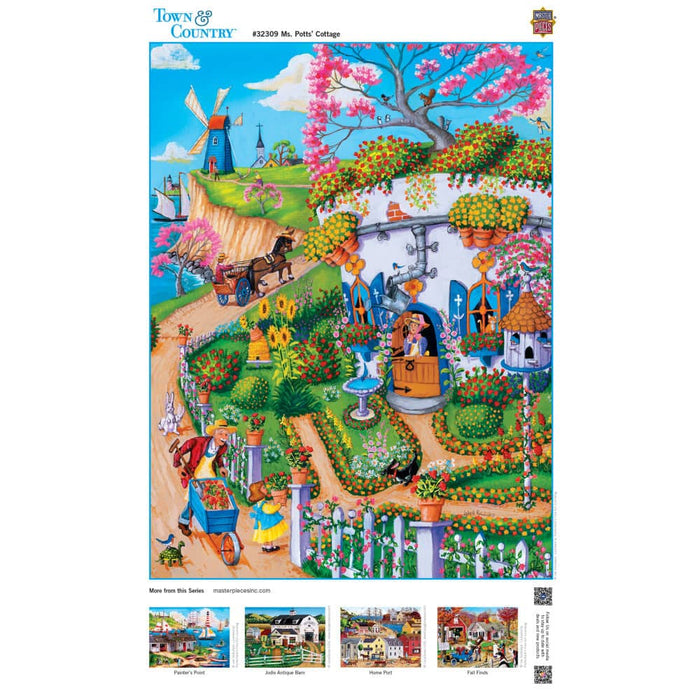 Town & Country - Ms. Potts' Cottage 300 Piece EZ Grip Jigsaw Puzzle - for just $14.99! 