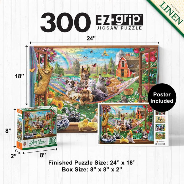 Green Acres - Afternoon Siesta 300 Piece EZ Grip Jigsaw Puzzle - for just $14.99! 