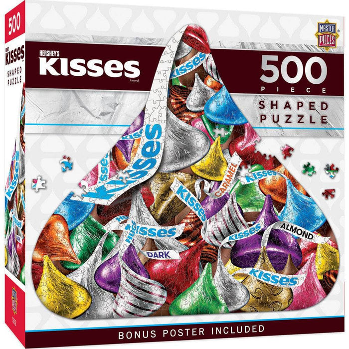 Hershey's Kisses - 500 Piece Shaped Jigsaw Puzzle - for just $14.99! 