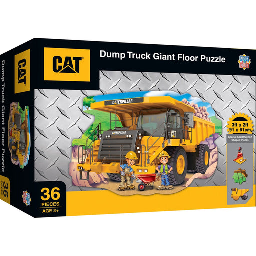 CAT - Dump Truck 36 Piece Floor Jigsaw Puzzle - for just $19.99! 