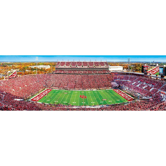 Oklahoma Sooners - 1000 Piece Panoramic Jigsaw Puzzle - Center View - for just $19.99! 
