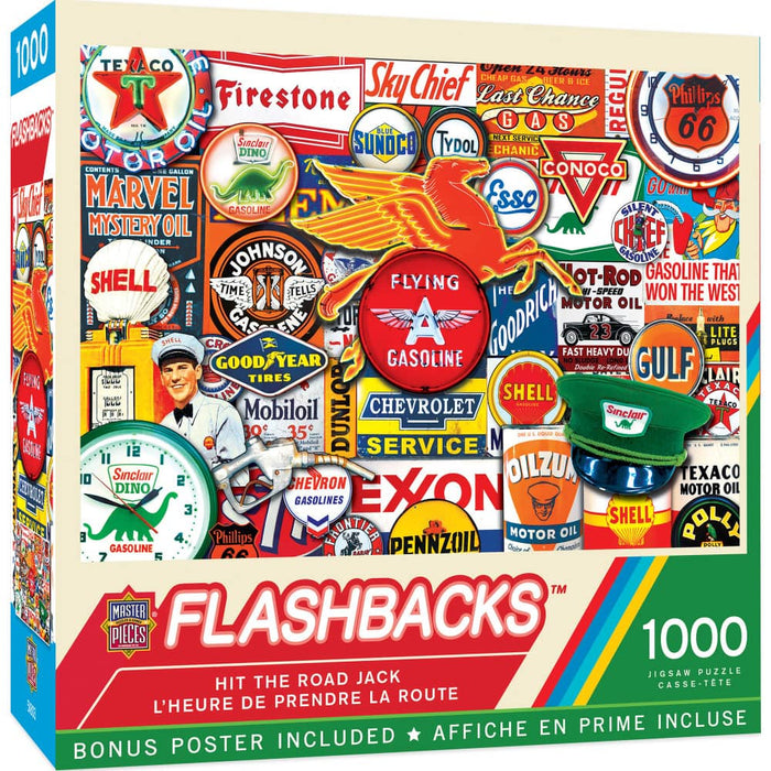 Flashbacks - Hit the Road Jack 1000 Piece Jigsaw Puzzle - for just $16.99! 
