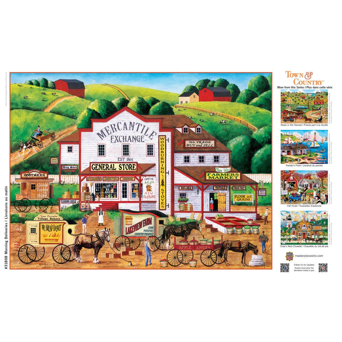 Town & Country - Morning Deliveries 300 Piece EZ Grip Jigsaw Puzzle - for just $14.99! 