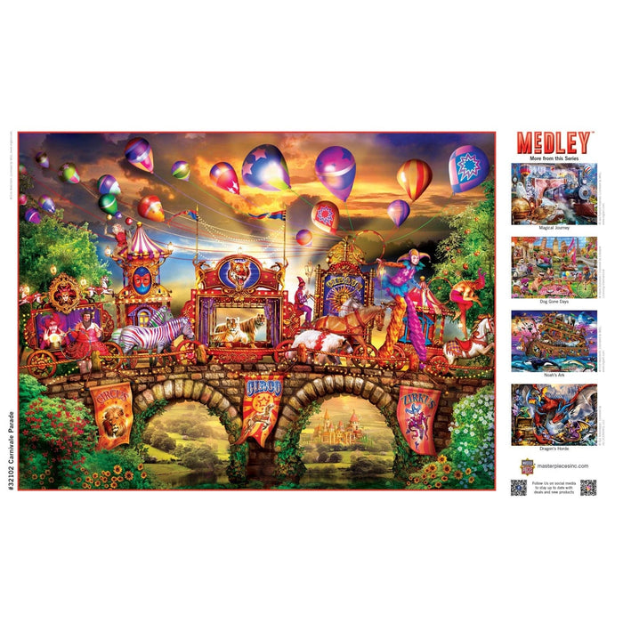 Medley - Carnivale Parade 300 Piece EZ Grip Jigsaw Puzzle - for just $14.99! 