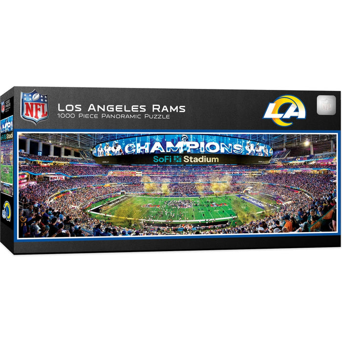 Los Angeles Rams - 1000 Piece Panoramic Jigsaw Puzzle - for just $19.99! 