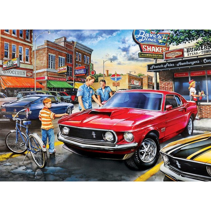 Childhood Dreams - Dave's Diner 1000 Piece Jigsaw Puzzle - for just $16.99! 