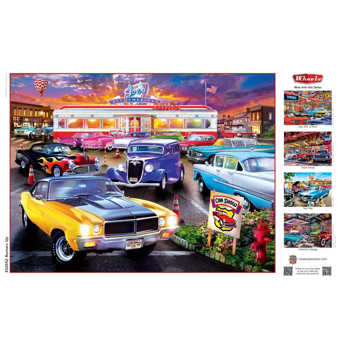Wheels - Runner's Up 750 Piece Jigsaw Puzzle - for just $9.99! 