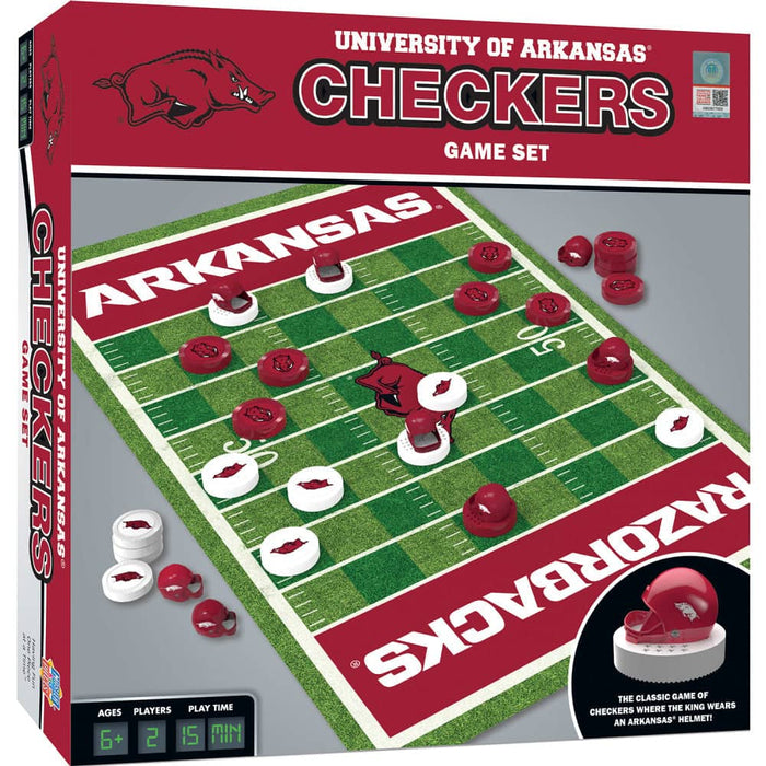 Arkansas Razorbacks Checkers Board Game - for just $19.99! 