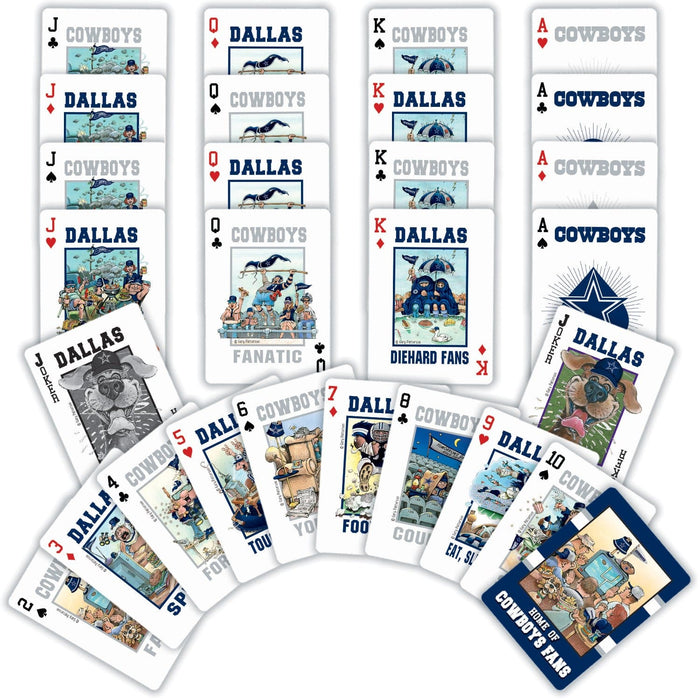 Dallas Cowboys Fan Deck Playing Cards - 54 Card Deck - for just $7.99! 