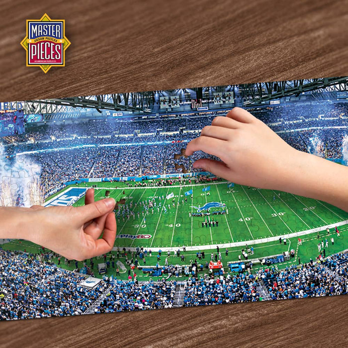 Detroit Lions - 1000 Piece Panoramic Jigsaw Puzzle - for just $19.99! 