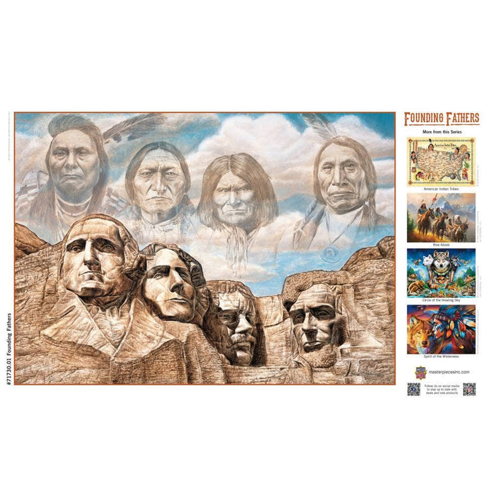 Founding Fathers 500 Piece Jigsaw Puzzle - for just $14.99! 