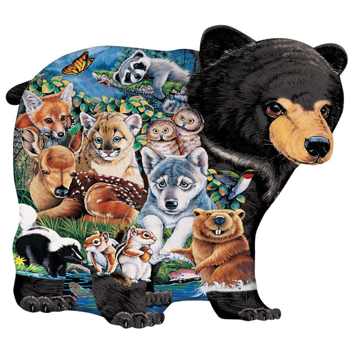 Forest Friends - 100 Piece Shaped Jigsaw Puzzle - for just $12.99! 