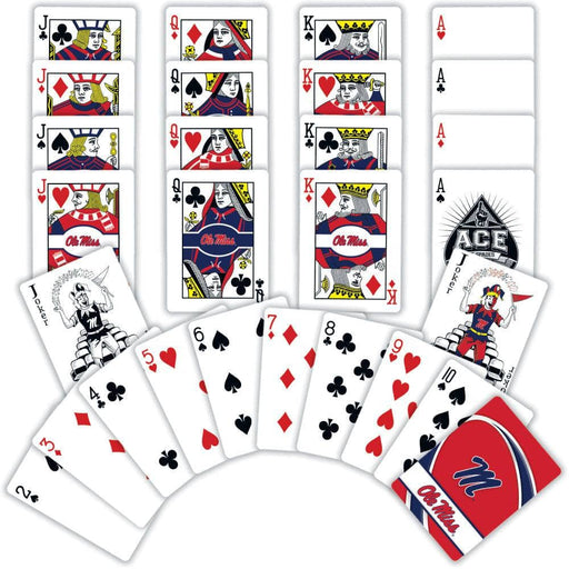 Ole Miss Rebels Playing Cards - 54 Card Deck - for just $7.99! 