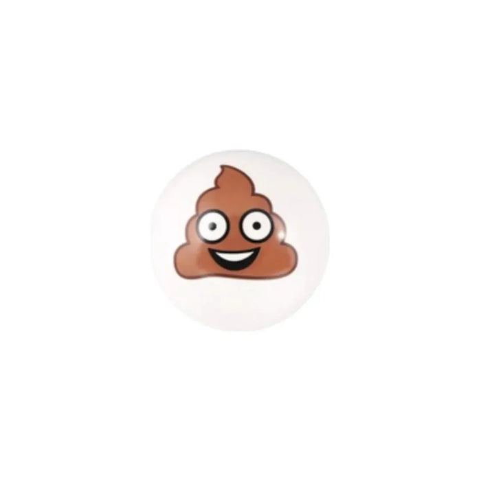 4" PVC Poop Emoji Ball - Just $2.99! Shop now at Retro Gaming of Denver