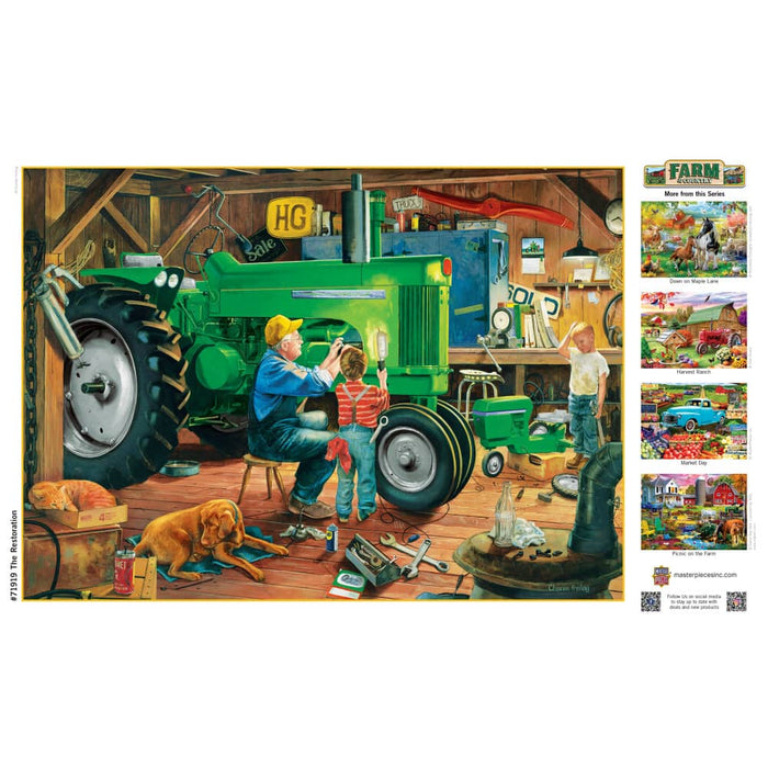Farm & Country - The Restoration 1000 Piece Jigsaw Puzzle - for just $16.99! 