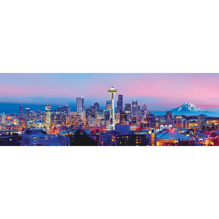 Seattle, Washington 1000 Piece Panoramic Jigsaw Puzzle - for just $19.99! 