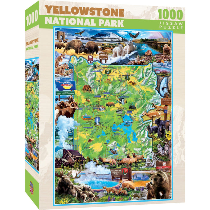 Yellowstone National Park 1000 Piece Jigsaw Puzzle - Just $16.99! Shop now at Retro Gaming of Denver