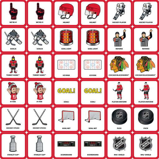 Chicago Blackhawks Matching Game - Just $10.39! Shop now at Retro Gaming of Denver