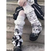 Harajuku Punk Print Leg Warmers – Y2K Gothic Cosplay Sleeves - for just $32.95! 