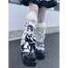 Harajuku Punk Print Leg Warmers – Y2K Gothic Cosplay Sleeves - for just $32.95! 
