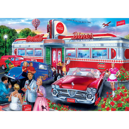 Coca-Cola - Diner 1000 Piece Jigsaw Puzzle - Just $16.99! Shop now at Retro Gaming of Denver