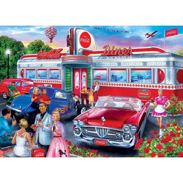 Coca-Cola - Diner 1000 Piece Jigsaw Puzzle - for just $16.99! 