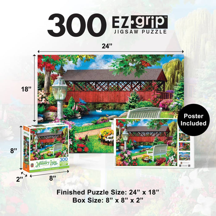 Memory Lane - Countryside Park 300 Piece EZ Grip Jigsaw Puzzle - for just $14.99! 