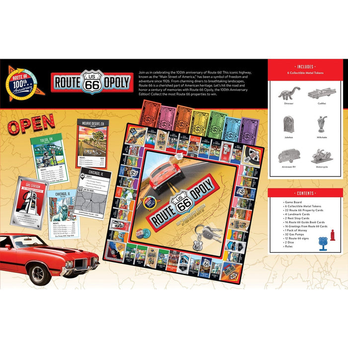 Route 66 Opoly Board Game - for just $29.99! 