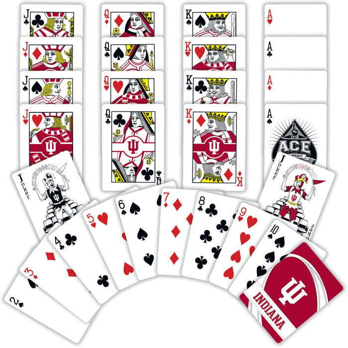 Indiana Hoosiers Playing Cards - 54 Card Deck - for just $7.99! 
