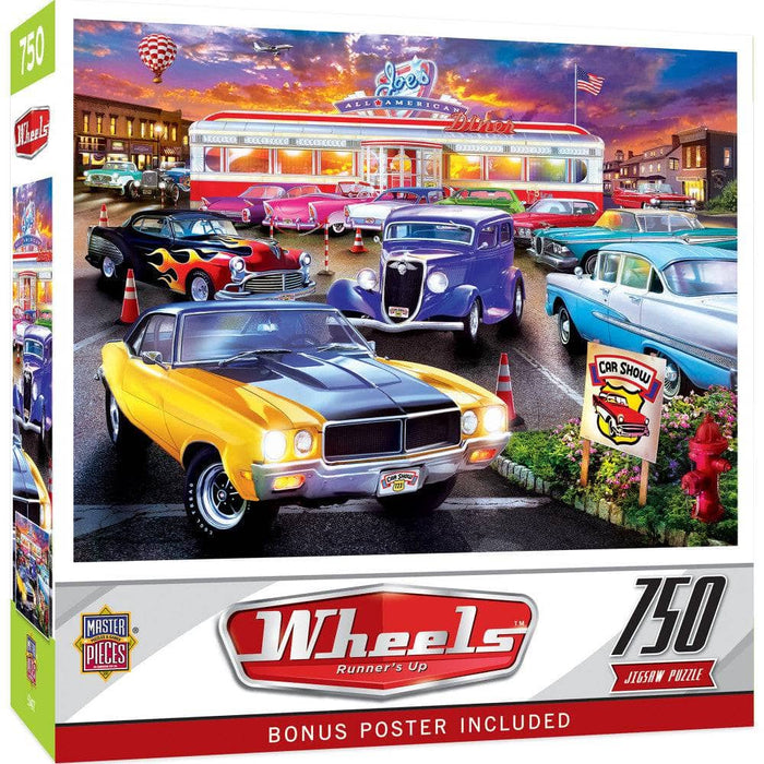 Wheels - Runner's Up 750 Piece Jigsaw Puzzle - for just $9.99! 
